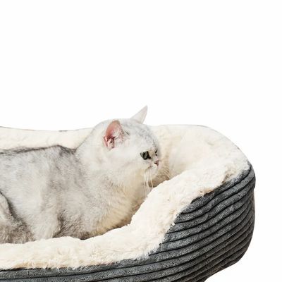 Letto per cani e gatti con capelli ultra lavabili Matera di copertura addensata Pad di velluto Home Pet Sleep
