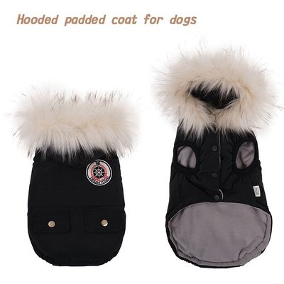 Abbigliamento di lusso Cappotti per cani impermeabili al vento Giacche invernali per cani piccoli, medi e grandi
