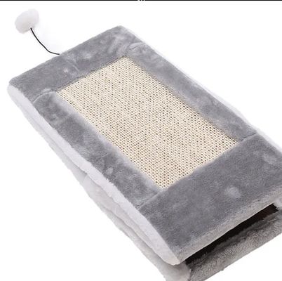 Cat Scratcher Tree Cat House Giocattoli interattivi con funzione di gioco divertente Sisal materiale di peluche