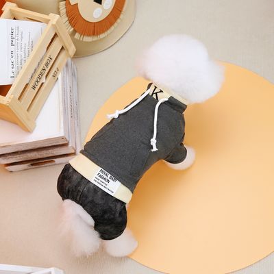 Indumenti da maglieria classici per animali domestici Dog Wool Hoodie Soft Sweater Abbigliamento per cani piccoli in inverno