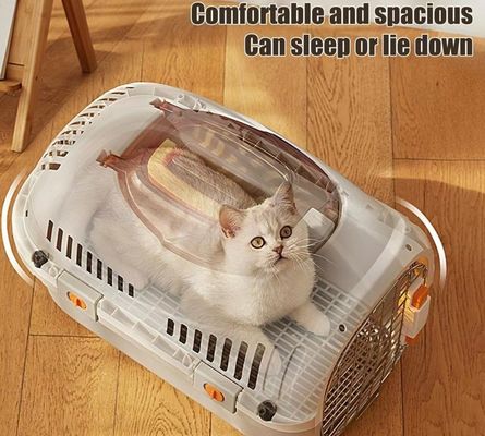 Portable Plastic Pet Space Bag Airline Approved Dog Cat Carrier per viaggi all'aperto