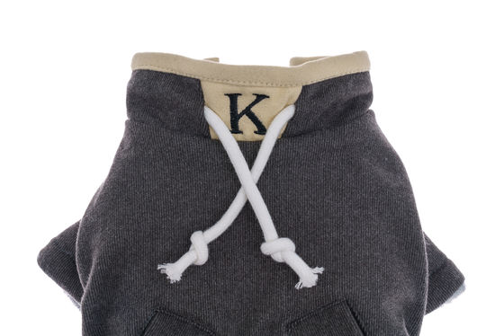Comodo cappotto per cani caldo 2 strati di velluto rivestito abiti invernali a maglia classici