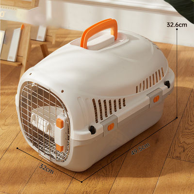 Valigia portatile per animali da visita 5-10 kgCaiola di trasporto Cassa aria per gatti Cassa per animali da compagnia Cassa per cani Cassa per animali da compagnia