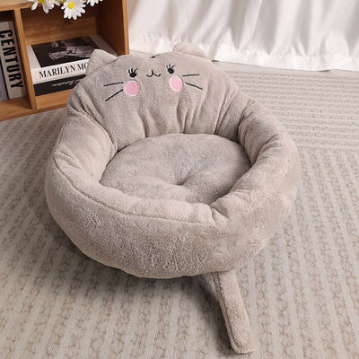 Comodo, ecologico, corto, di peluche, lavabile, casa per gatti per cani piccoli, chihuahua
