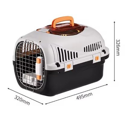Accessori per i viaggi in auto Cage di trasporto per animali da compagnia approvate per cuccioli e gatti di piccole o medie dimensioni