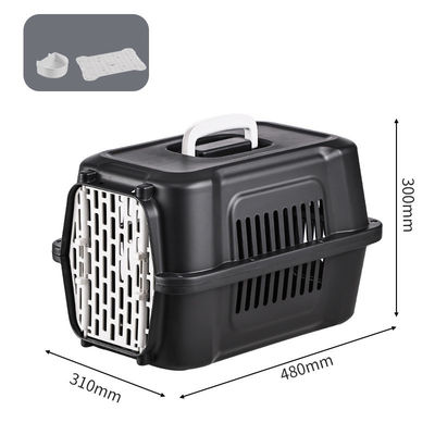 Confortevole scatola da viaggio per gatti con telaio in metallo e comfort traspirante per le avventure