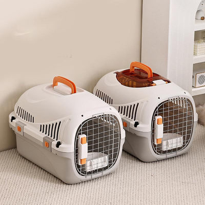 Casella portatile per animali da compagnia per animali da compagnia Accessori di viaggio per auto per il trasporto sostenibile dei gatti