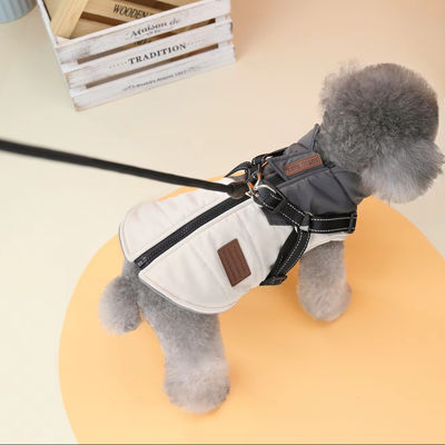 Classe Classico Giacca invernale per cani Indumenti impermeabili e impermeabili ai venti per animali domestici con imbracatura