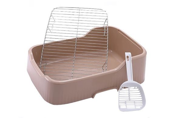 Cuccioli domestici bagno per allenamento al cane con pala per la pulizia e l'allenamento al vaso
