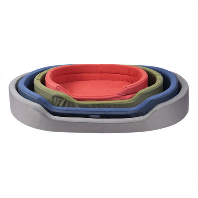 Grande letto per cani in tessuto di Oxford impermeabile e antiurino con pad interno facile da lavare