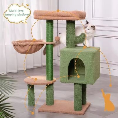 Arredamento per gatti Casa per animali Sisal corda Albero per gatti per arrampicata e per gatti didattici