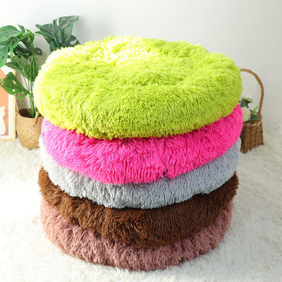 Confortevole lavato ciambella cane gatto pet letto tappeto per materiale di lusso soft plush