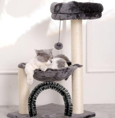 28&quot; Cat Scratching Post con grande letto di amaca e servizio di personalizzazione fornito