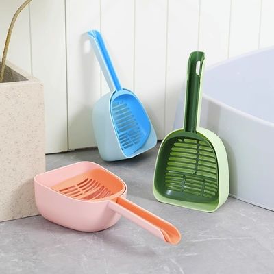 Pulizia di lettiera per gatti Blu facile Scavo Scavo accessori Scavo a setaccio semplice