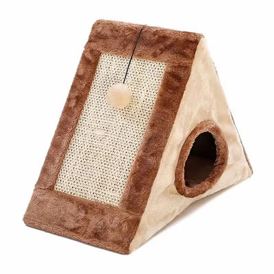 Gatto che si gratta Dormire giocare triangolo Gatto che trita artigli giocattolo Gatto nido forniture per la casa