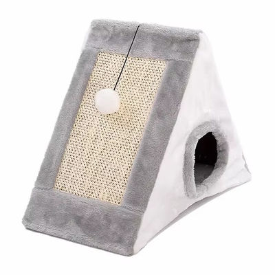 Arredamento per gatti Casa per animali di lusso Forma triangolare Letti per gatti Nido per gatti Cogliente Dog molle pieghevole
