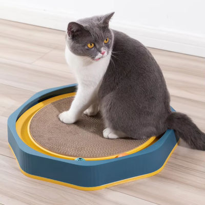 Cat Scratching Board Cartone ondulato Casella per mobili per animali da compagnia Protezione per giocattoli Tipo Cat Toy