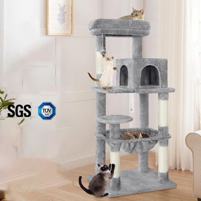 Albero per gatti multi-colore opzionale Sisal integrato Comodo Durabile Alto Gatto Attività Scratcher Albero