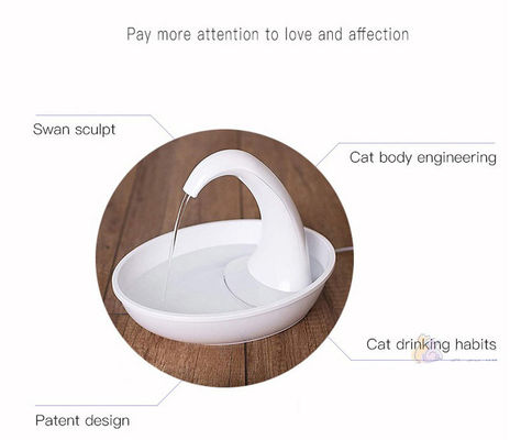 Tipo alimentatore a scodella alimentatori automatici annaffiatori 1.8L fontana per animali domestici per gatti cani animali multipli