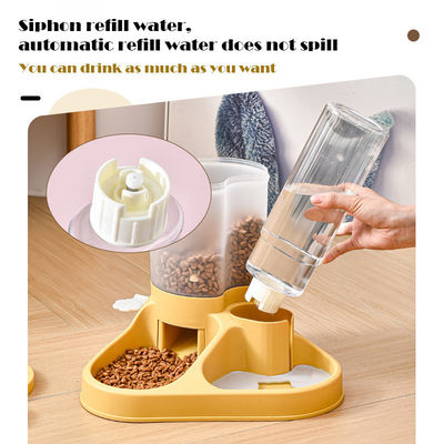 Set di alimentatori automatici per cani e gatti e distributori d'acqua