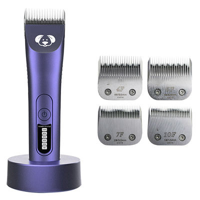 Clipper per capelli per cani con display LED a logo personalizzato inclusi