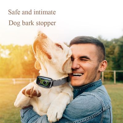 4 modalità di funzionamento Collare per abbaiare il cane con logo personalizzato Acceptabile batteria ricaricabile