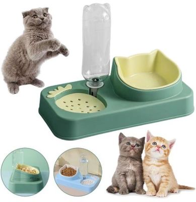 Easy Carry Pet Bowl Anti-Knock Automatic Drinking Water Dog Bowl con protezione contro la bocca bagnata