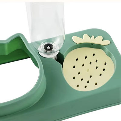 Easy Carry Pet Bowl Anti-Knock Automatic Drinking Water Dog Bowl con protezione contro la bocca bagnata