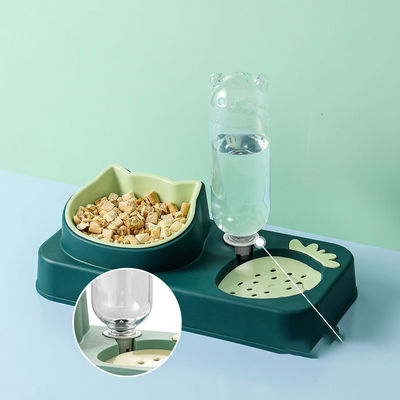 Easy Carry Pet Bowl Anti-Knock Automatic Drinking Water Dog Bowl con protezione contro la bocca bagnata