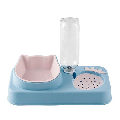 Easy Carry Pet Bowl Anti-Knock Automatic Drinking Water Dog Bowl con protezione contro la bocca bagnata