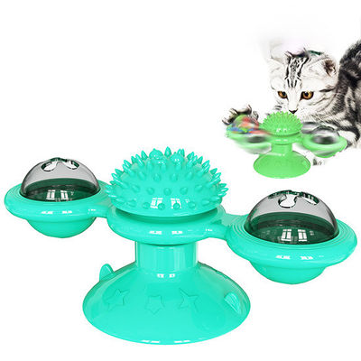 Popolare stile gatto giradischi mulino alimentare giocattolo giocattolo gatto con logo personalizzato accettabile
