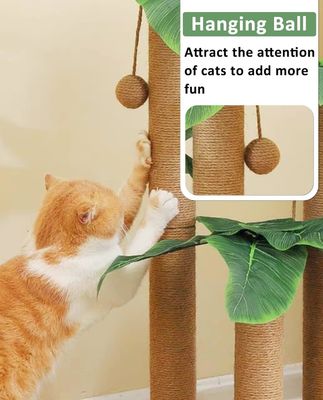 31.5 pollici Sisal Cat Scratching Post Cat Mobili Casa per gatti domestici