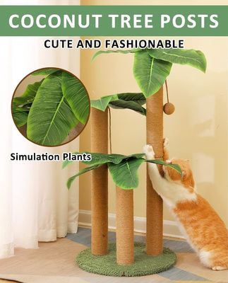 31.5 pollici Sisal Cat Scratching Post Cat Mobili Casa per gatti domestici