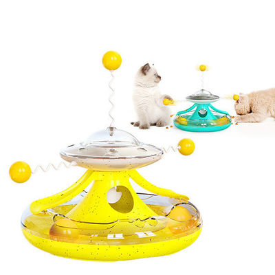 Gatto auto-piacere giocattolo mulino a vento spinner palla per il gioco interattivo popolare