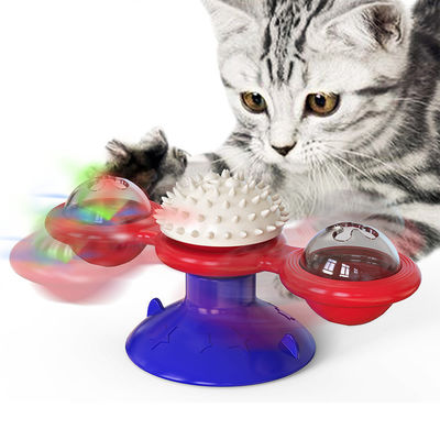 Dispensatore alimentare TPR Interattivo Giochi per gatti Disegno giocattolo per animali domestici per gatti interni Materiale ABS