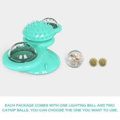 Dispensatore alimentare TPR Interattivo Giochi per gatti Disegno giocattolo per animali domestici per gatti interni Materiale ABS