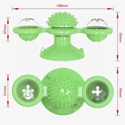 Gatto giocattolo puzzle per l'allenamento IQ distributore di cibo antiscivolo interattivo Slow Feeder Bowl
