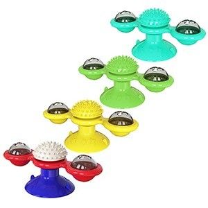 Gatto giocattolo puzzle per l'allenamento IQ distributore di cibo antiscivolo interattivo Slow Feeder Bowl