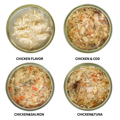85g Multiple Flavors Cat Can Food High Protein Private Label Cat Food Wet Can per la salute