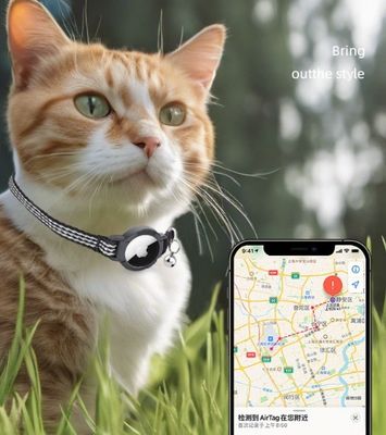 Logo personalizzato Collare per addestratori per animali accettabile con codice QR Materiale poliestere morbido