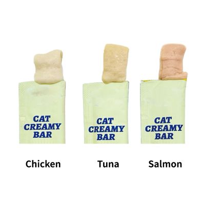 Prodotti per animali domestici freschi Tre gusti Strip per gatti Snack per animali domestici per promuovere il cibo in scatola