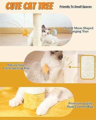 Plüsch Perch Carino Albero Gatto Nuvola Bianca Gatto Torre Per Piccoli Gatti E Animali