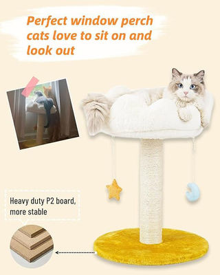 Plüsch Perch Carino Albero Gatto Nuvola Bianca Gatto Torre Per Piccoli Gatti E Animali