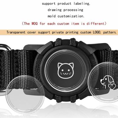 Collare per cani attivo a LED regolabile USB ricaricabile