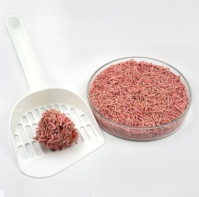 Perfume di pesche di bentonite naturale Tofu Lettera per gatti con servizio di personalizzazione fornito