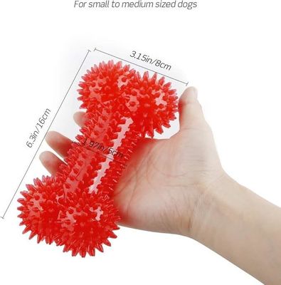 TPR Dog Bone Toy Durable Chew Toy per masticatori aggressivi Pulizia e allenamento dei denti
