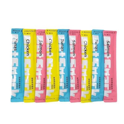 Ingrediente principale: tonno 15 g/pcs bastoncini per gatti per integratori di nutrienti e calcio