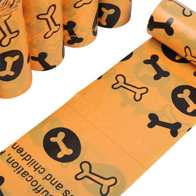 Personalizzare il logo Pet Poop Sacchetti puliti EPI biodegradabile Cane Gatti Sacchetti per rifiuti 315 Conteggio
