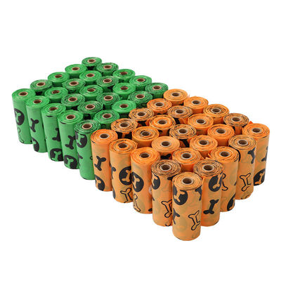Personalizzare il logo Pet Poop Sacchetti puliti EPI biodegradabile Cane Gatti Sacchetti per rifiuti 315 Conteggio