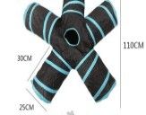 Stile popolare Foldable Soft Cat Circle Tunnel Toy Square Detachable Felt Cat Scratcher Tunnel